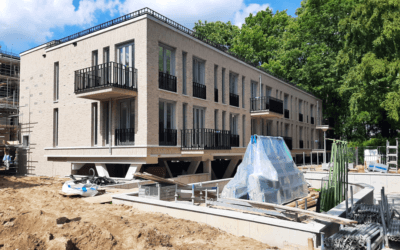 Bouwplaatsbezoek de Vlinder in Eindhoven