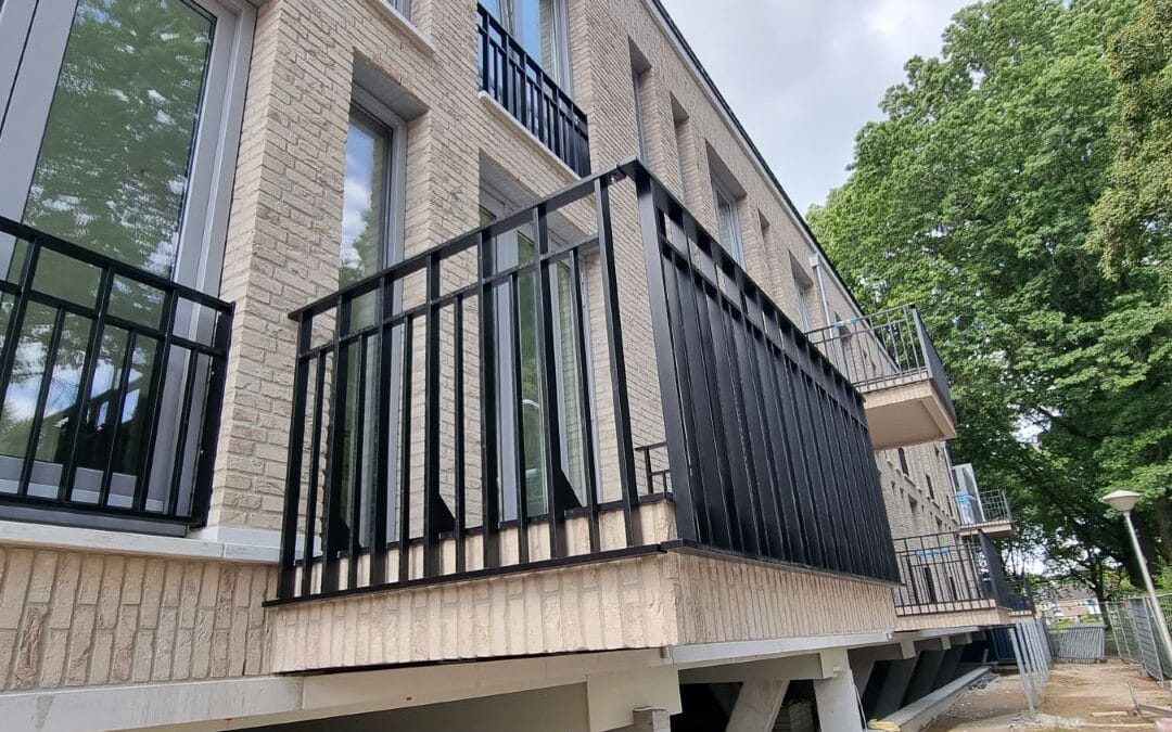 Openingen in een vloerafscheiding