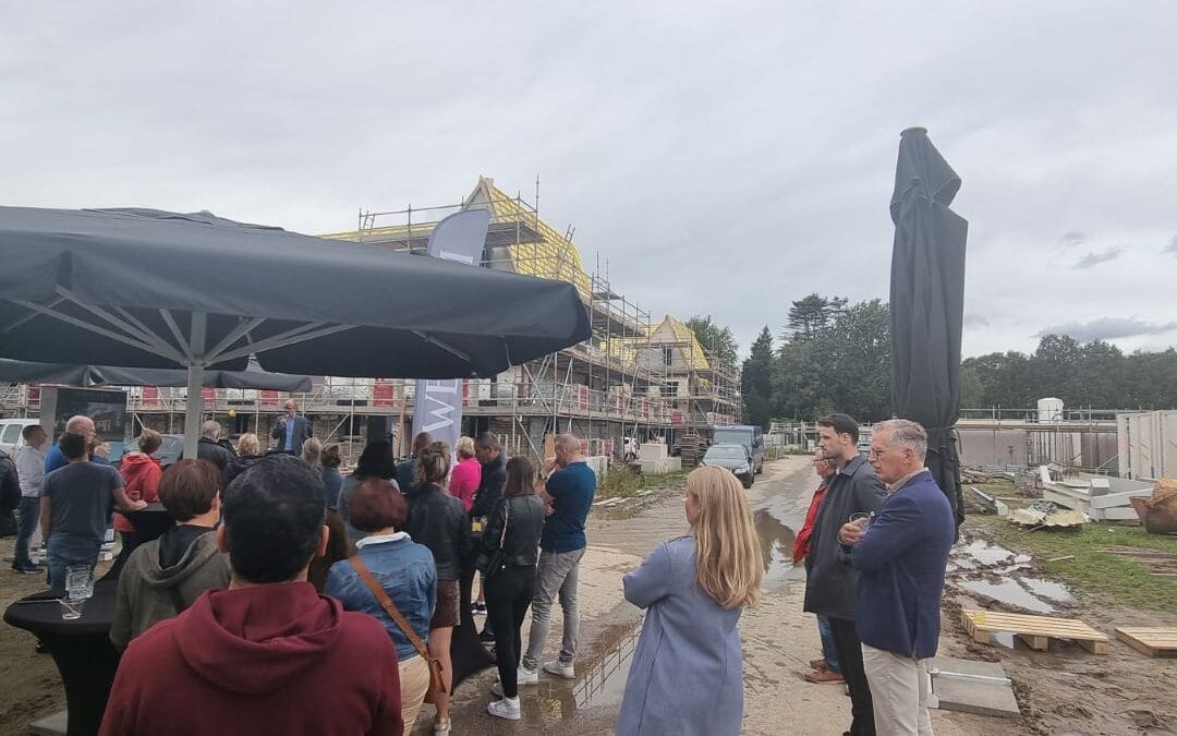 Hoogste punt viering Bosakker Veldhoven